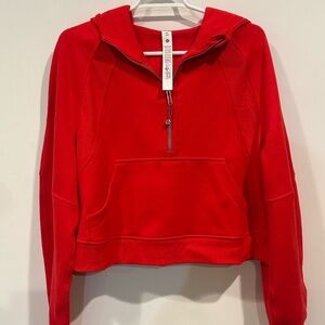 Scuba Oversized Half-Zip Hoodie